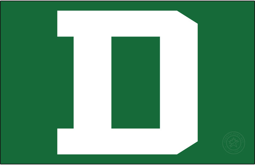 Dartmouth Big Green 1974-2005 Primary Dark Logo diy iron on heat transfer